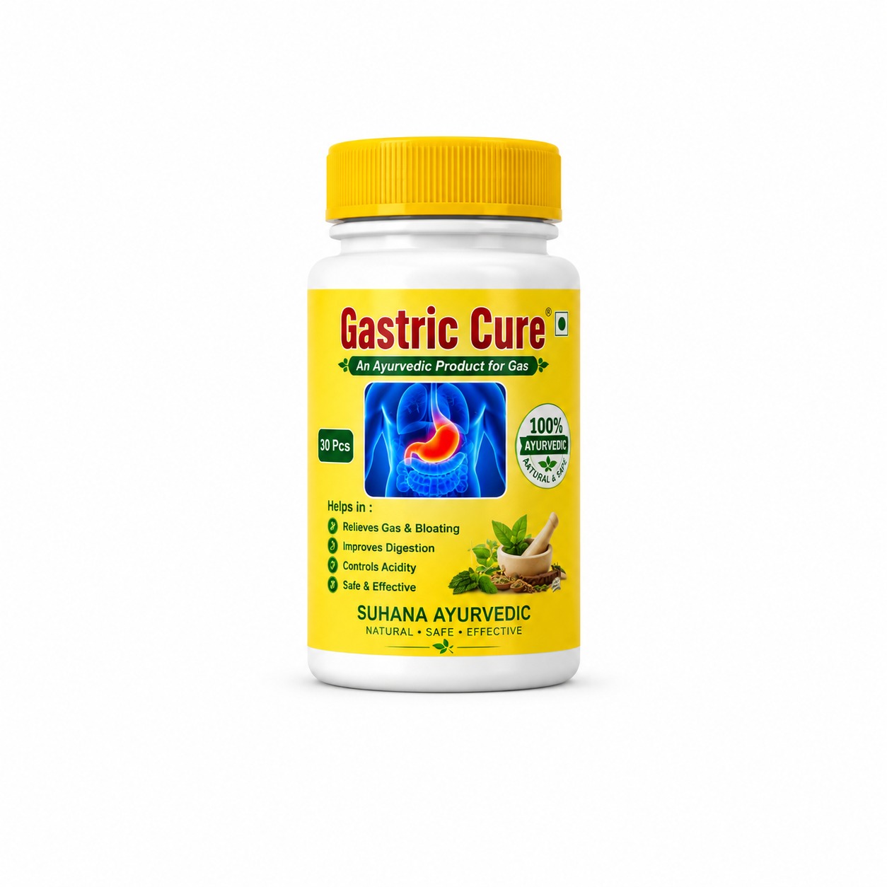 Gastric Cure – 30 Pcs: