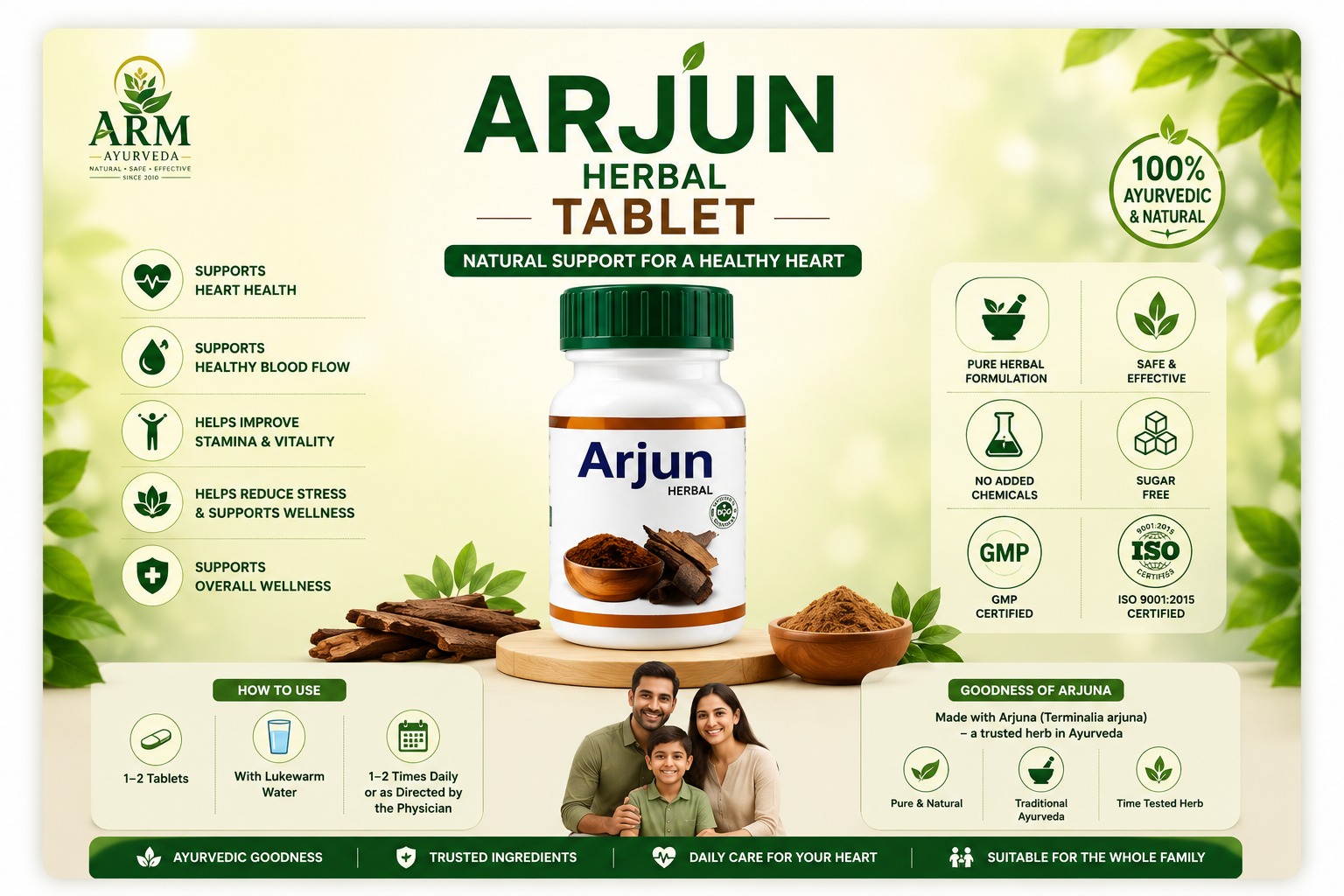 Arjun Herbal Tablet