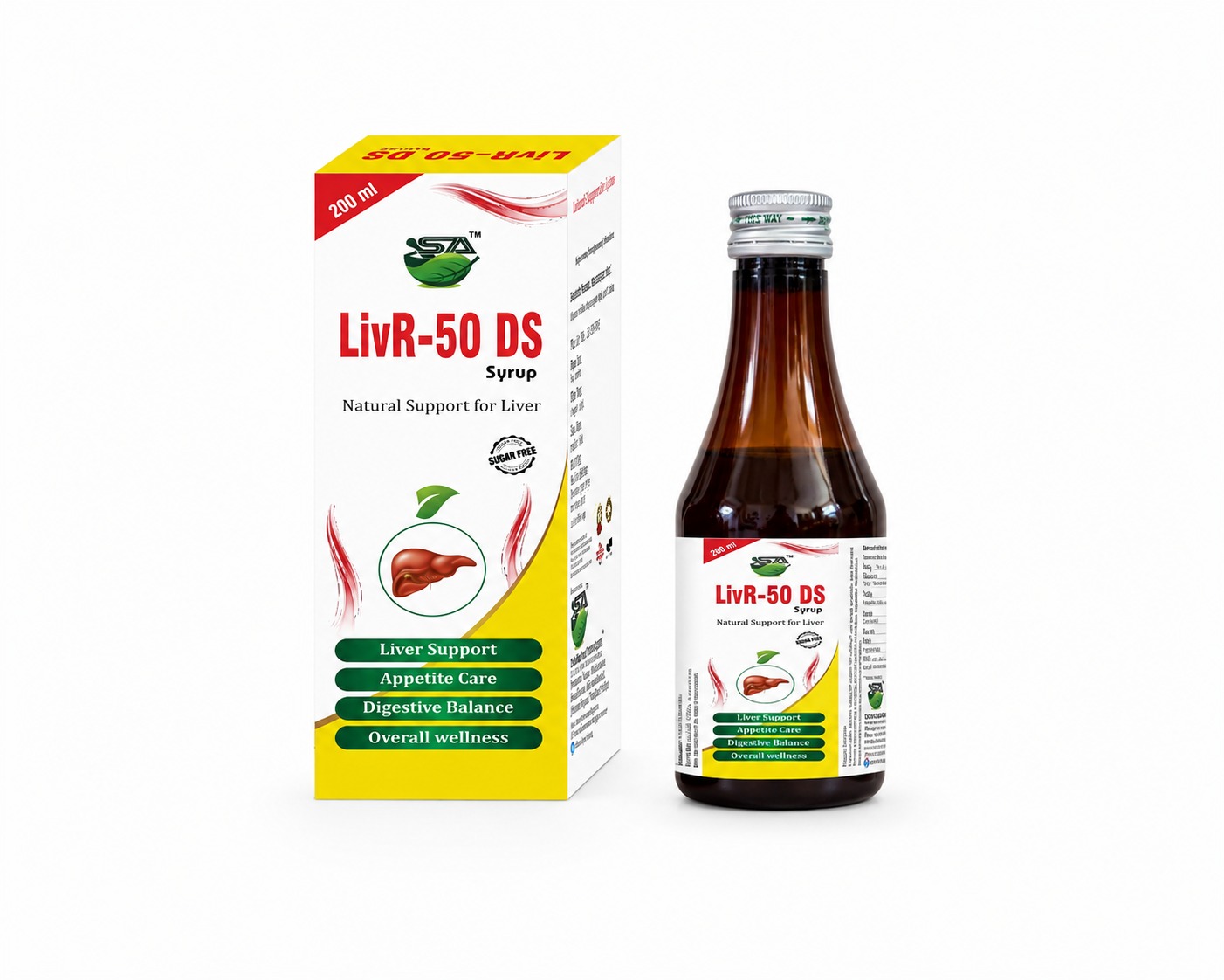 LivR-50 DS Syrup – 200 ml